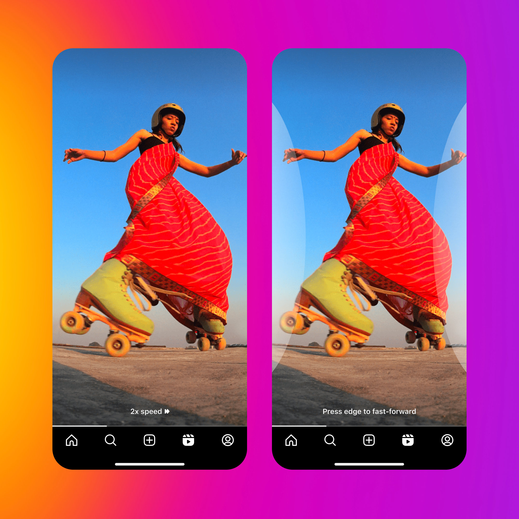 Instagram adds TikTok-like option to fast-forward Reels videos