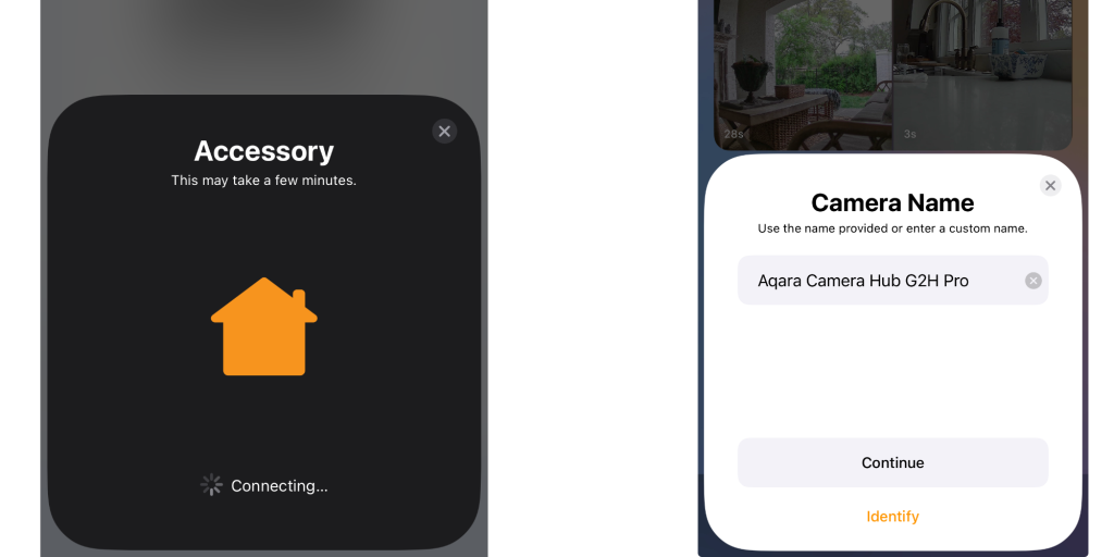 Aqara G2H Pro HomeKit app