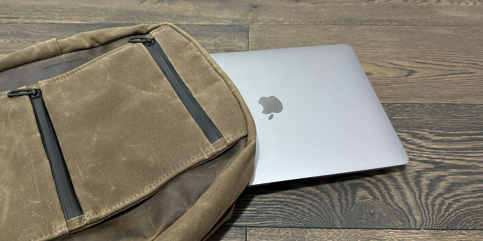MacBook Air travel | My MBA sliding into a backpack
