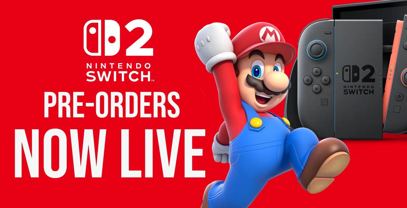 Nintendo Switch 2 preorder Now LIVE