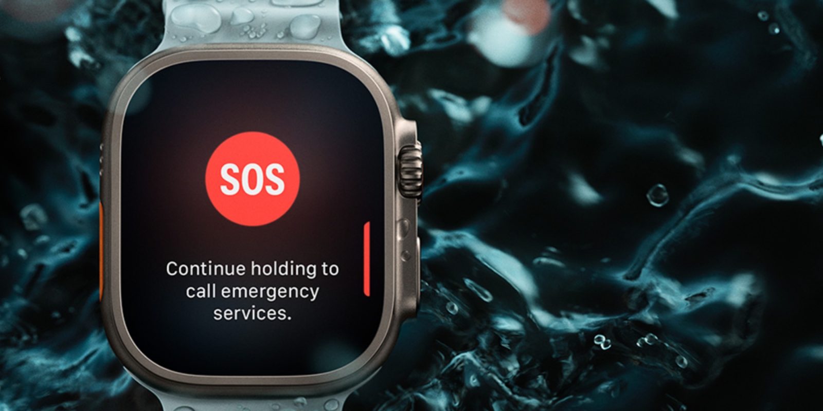 Emergency SOS Apple Watch Ultra