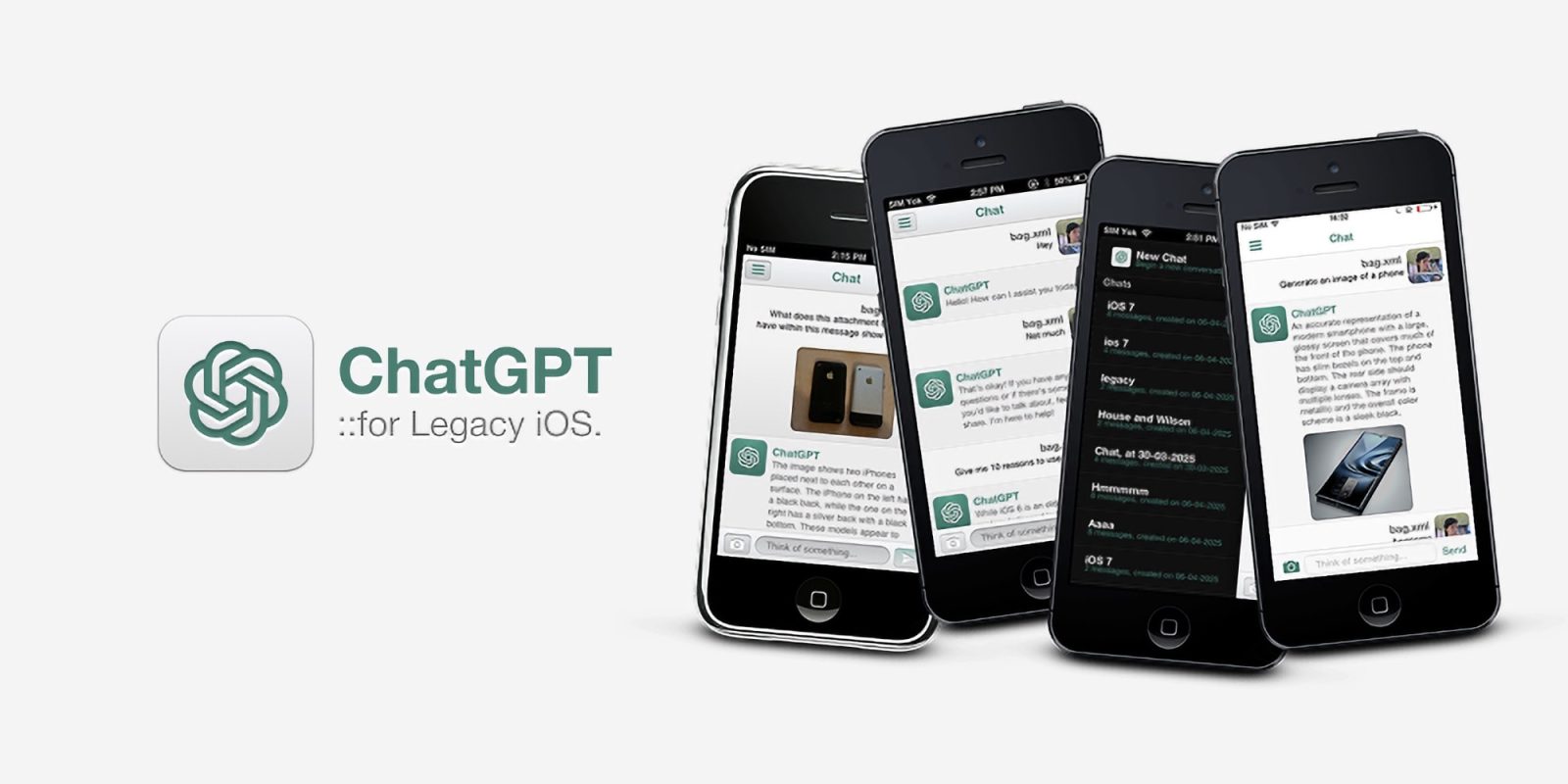 Developer creates ChatGPT app compatible with iPhone 3GS