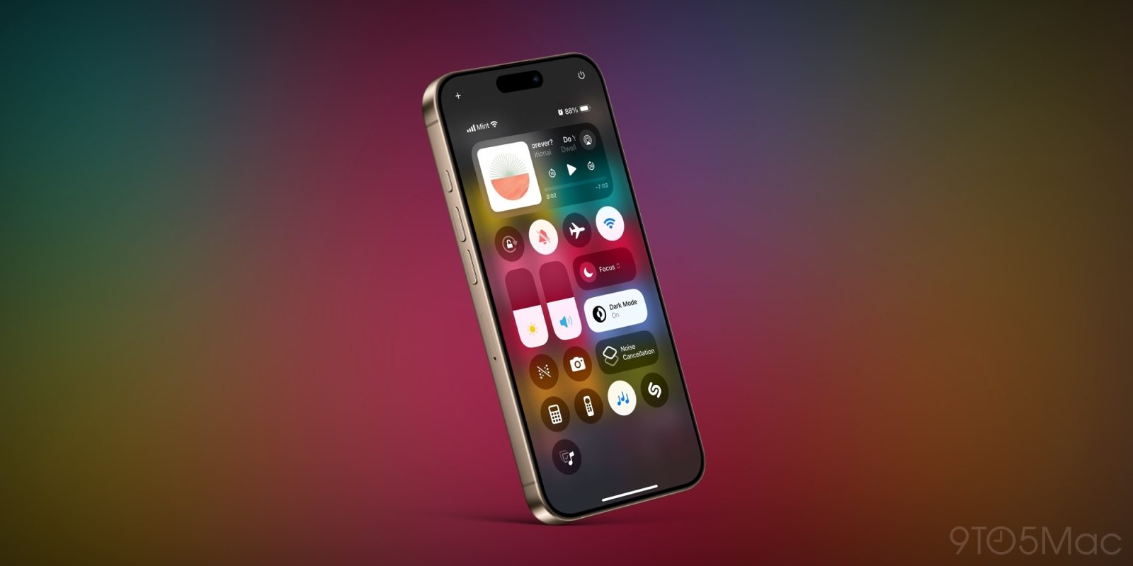 Control Center feature iOS 18