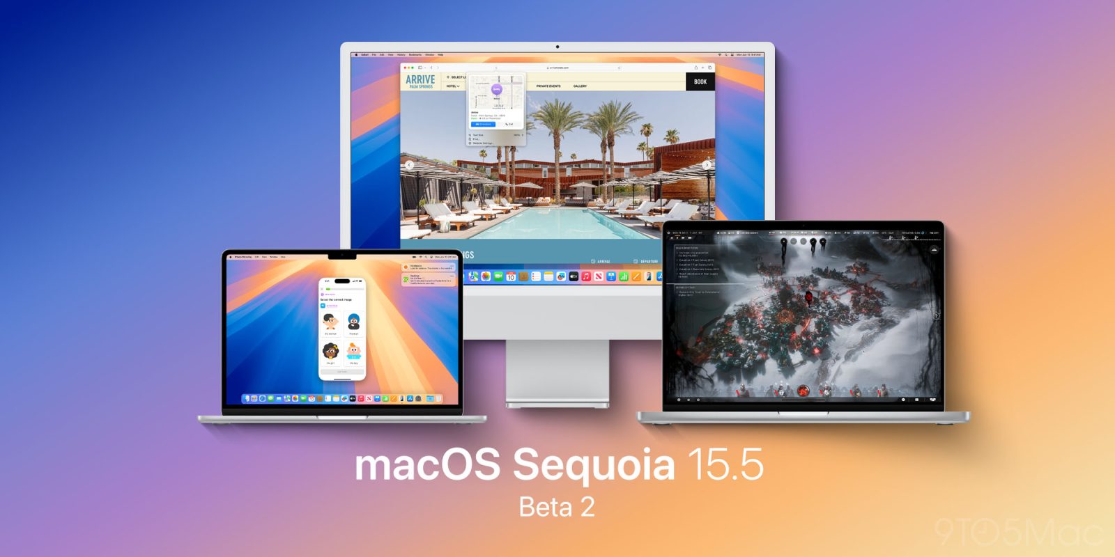 macOS Sequoia 15.5 beta 2