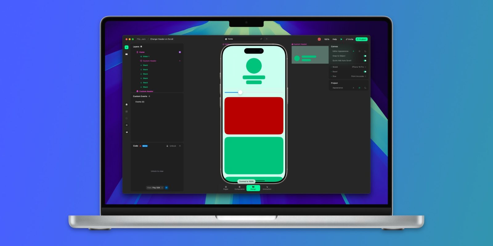 Play to Xcode lets you turn mockups into real apps