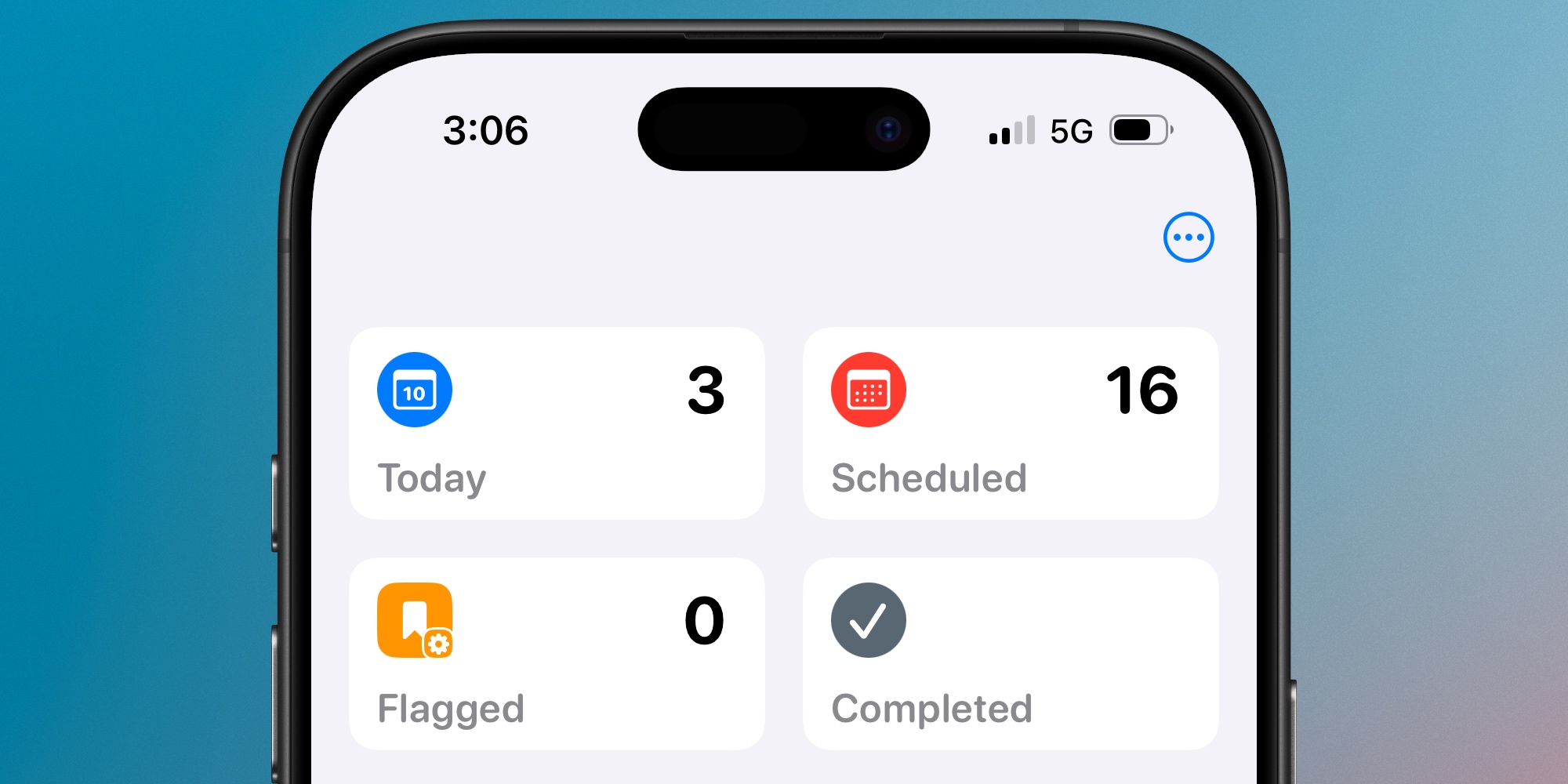 Reminders lists iOS 18