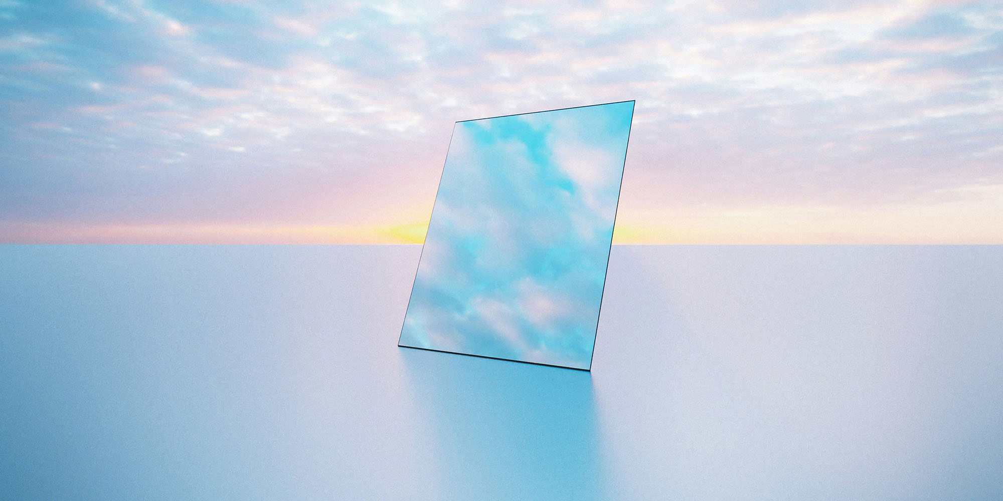 20th anniversary iPhone to be totally bezel-free, have great battery life – report | Slab of glass against a sunrise