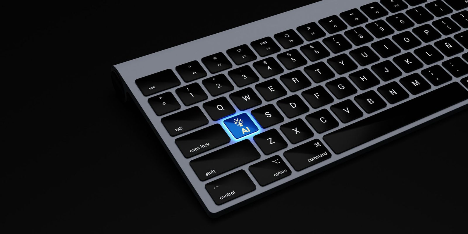 ChatGPT and Mac app integrations point to an exciting future | Mac keyboard with glowing AI key