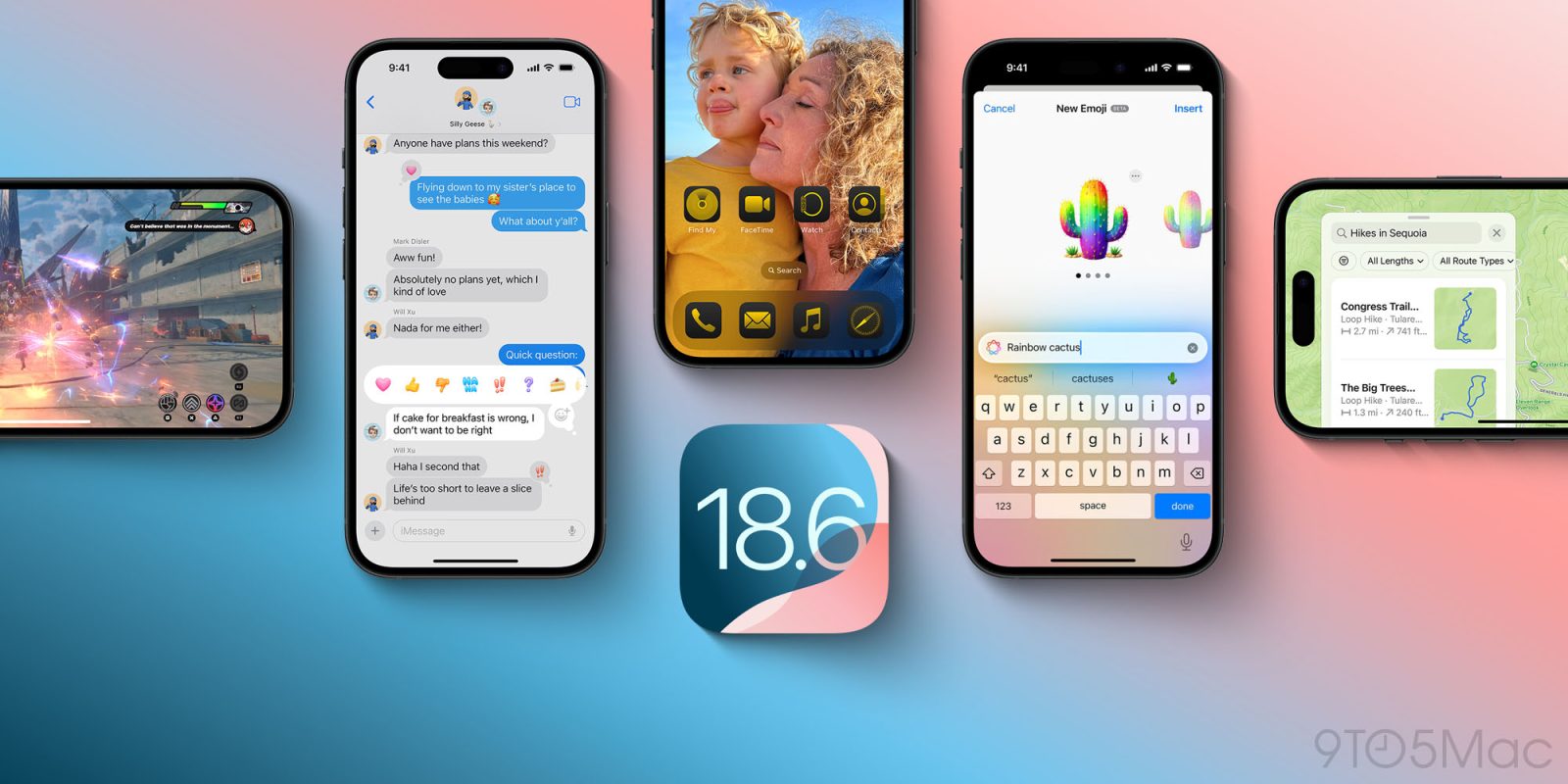 iOS 18.6 hero