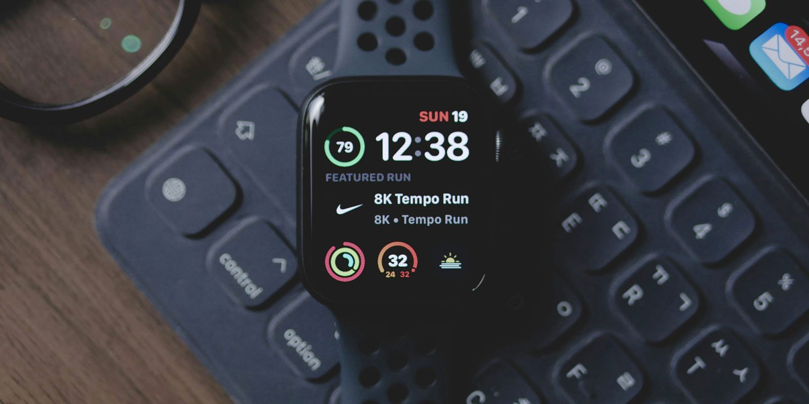 Apple Watch activity accuracy gets mixed scores in new study | Photo shows a Watch with stats from an 8K run