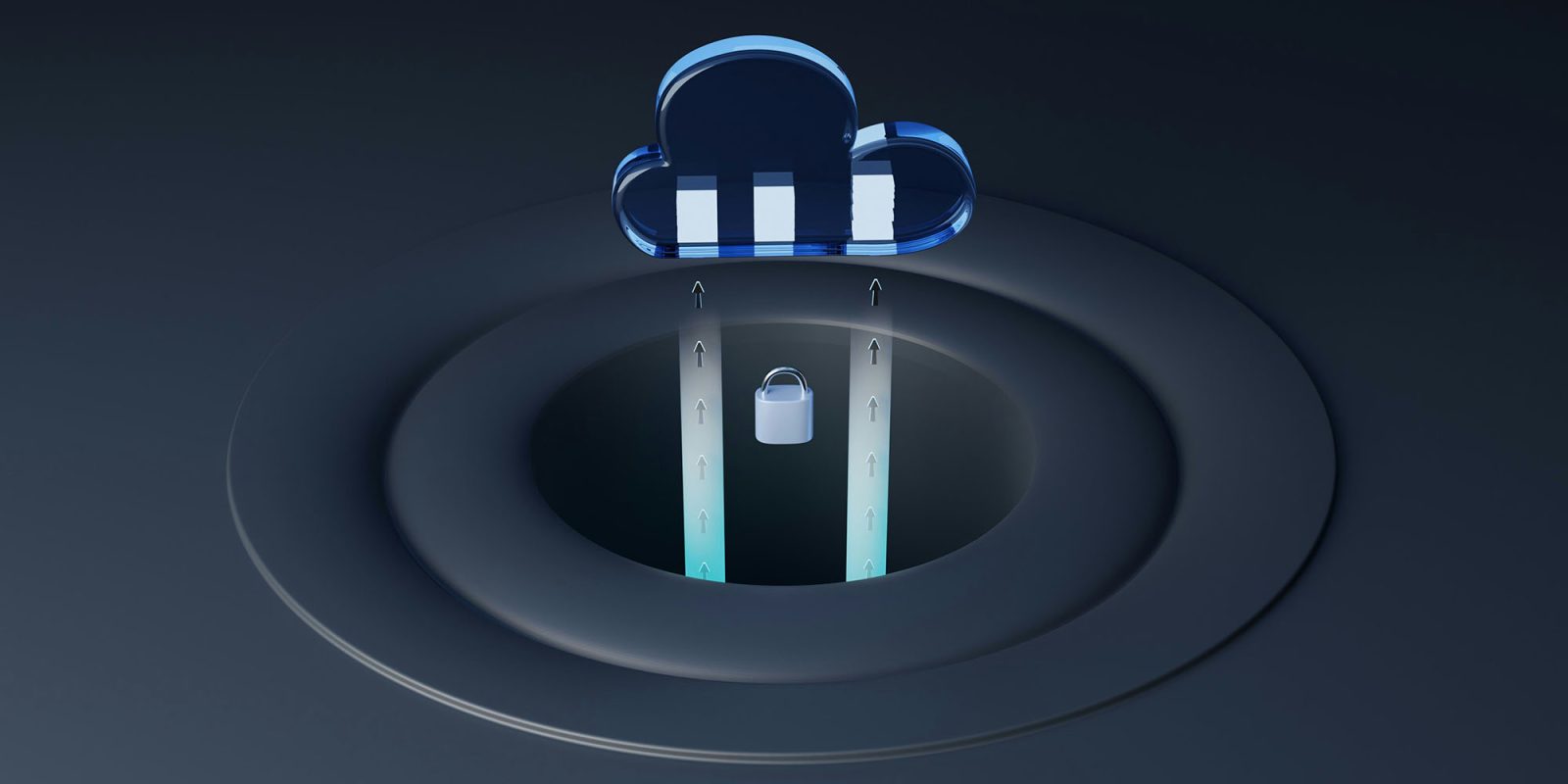 Meta wants to give evidence for Apple in UK privacy battle | Glass cloud with padlock