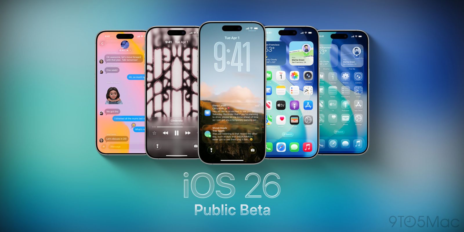 iOS 26 public beta