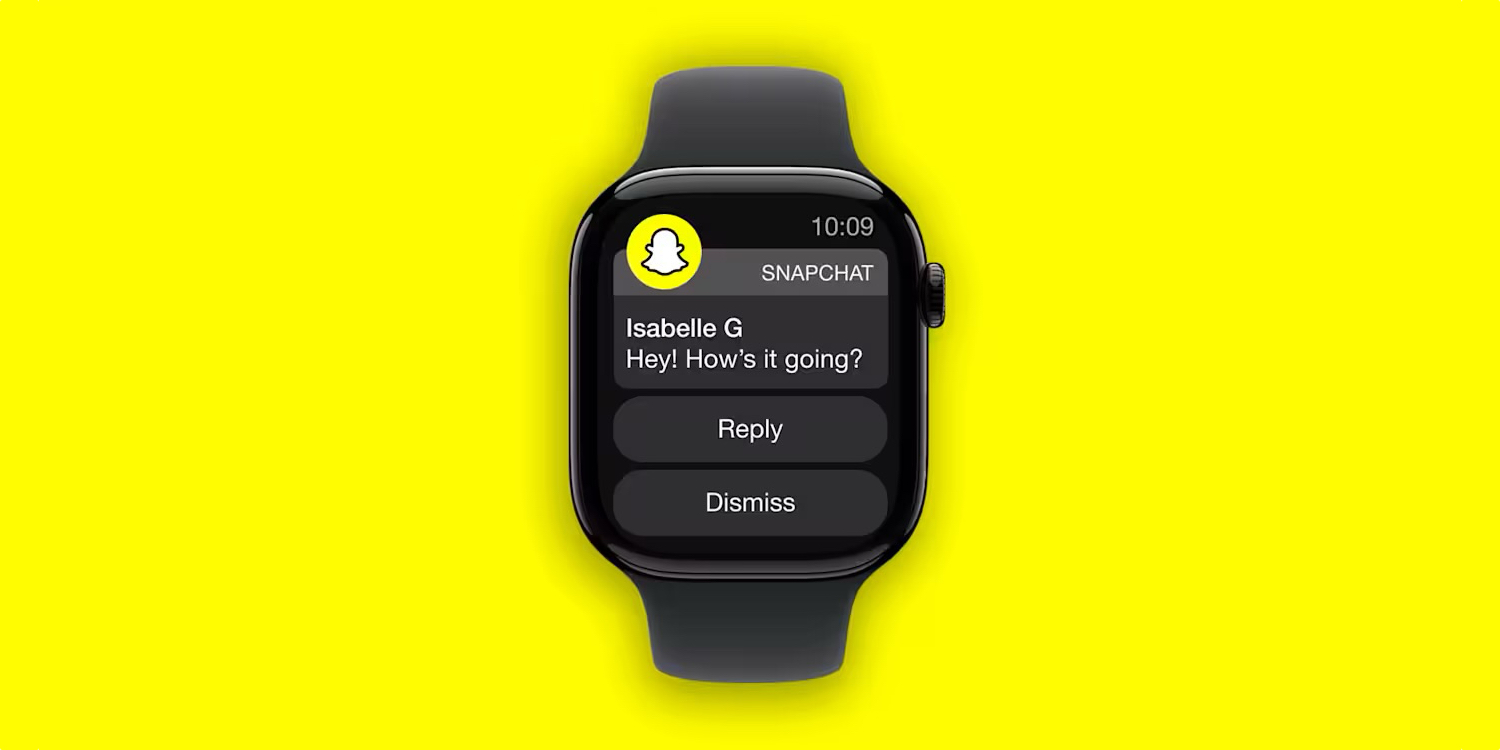 Snapchat Apple Watch