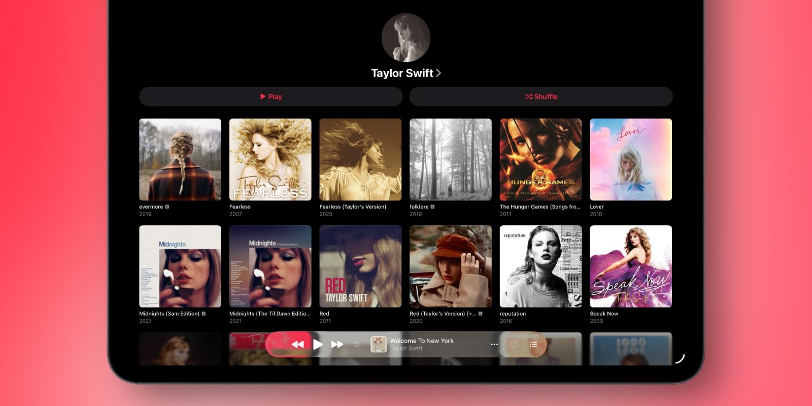 Taylor Swift Apple Music