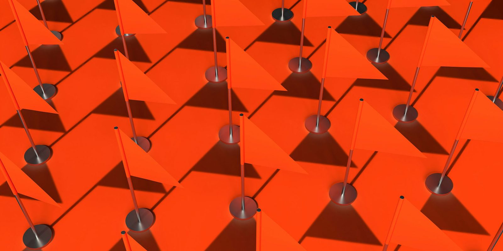 App Store safety again called into question by Tea app | Image shows a mass of red flags