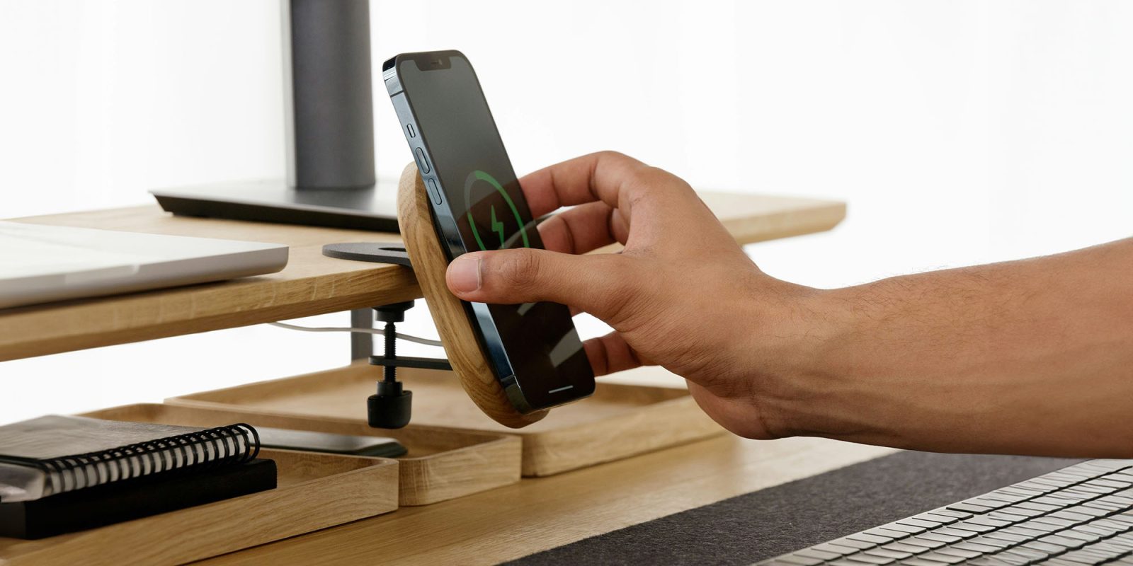 Faster wireless chargers coming to iPhone, but don't buy one yet | Third-party Qi2 charger shown