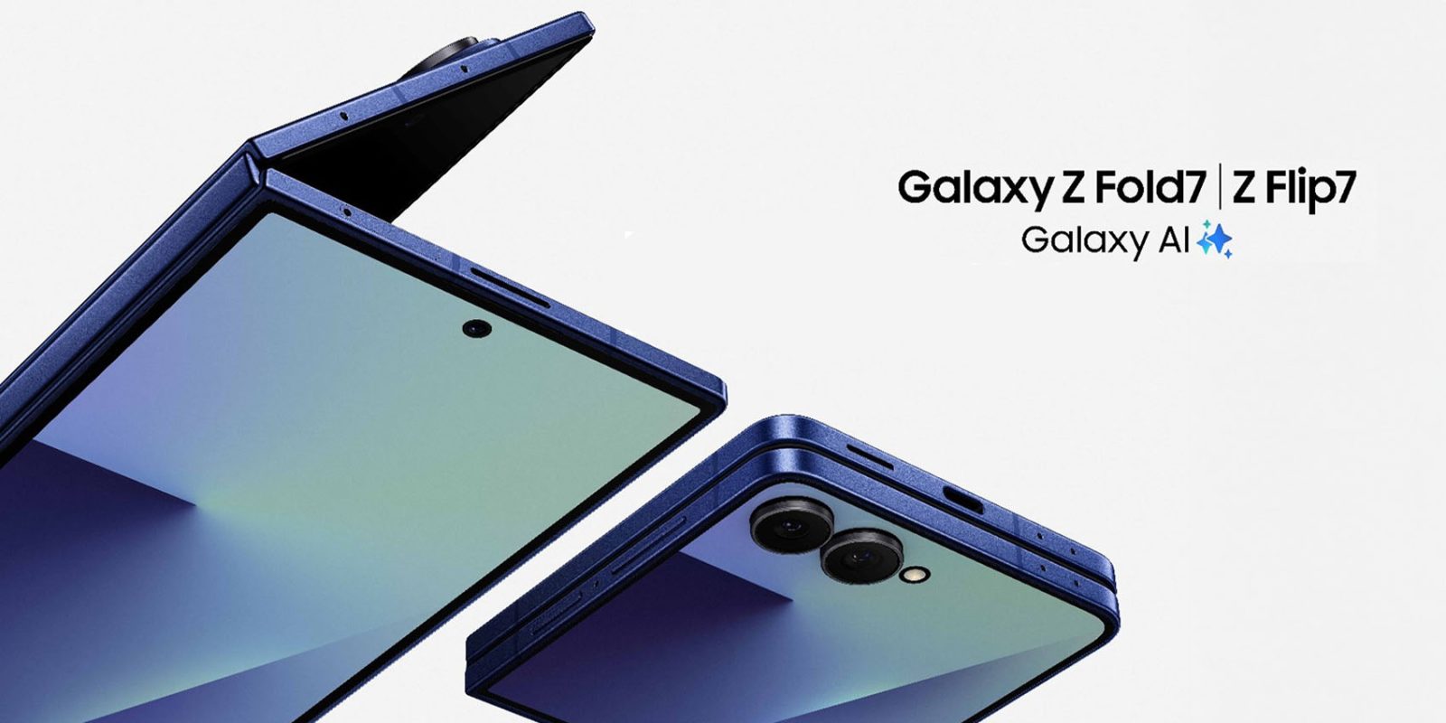 Official Apple support account accidentally promoted a Samsung foldable phone | Promo image for the phone