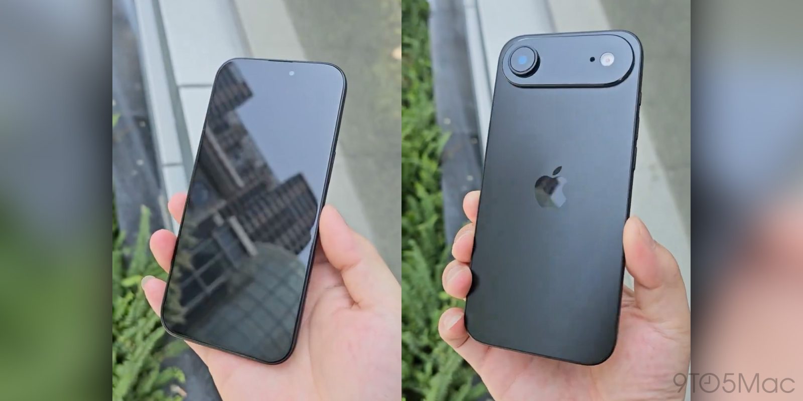 iPhone 17 Air black dummy