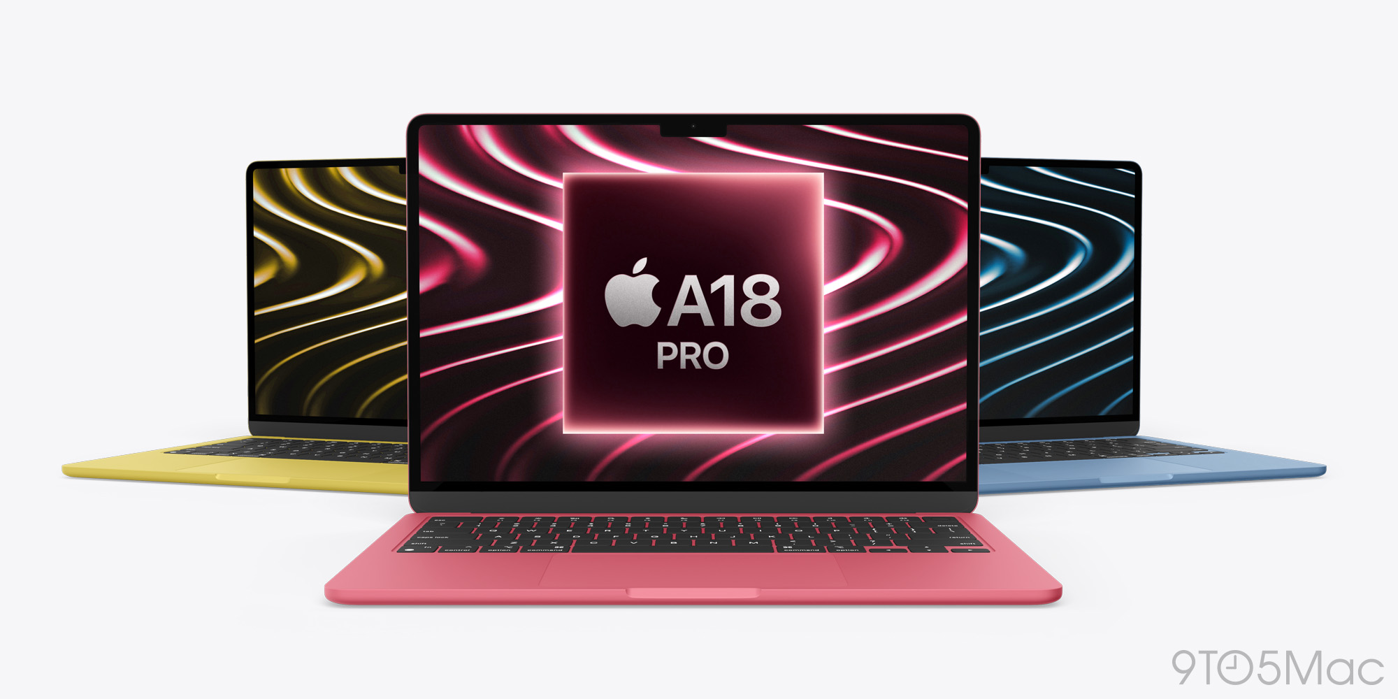 A18 Pro MacBook concept