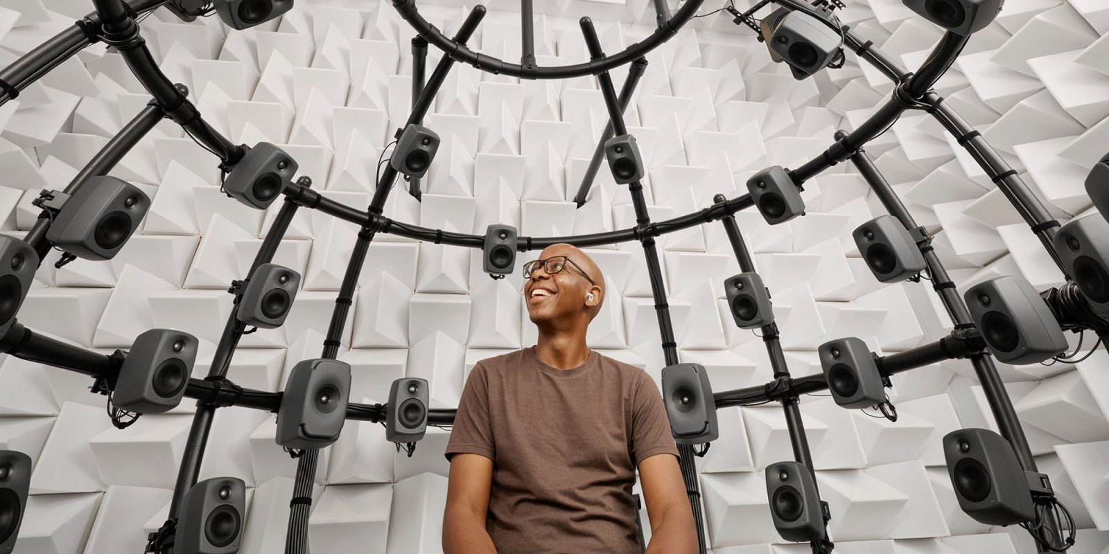 A rare look inside the Apple audio lab used to test and refine AirPods | Fantasia Studio shown