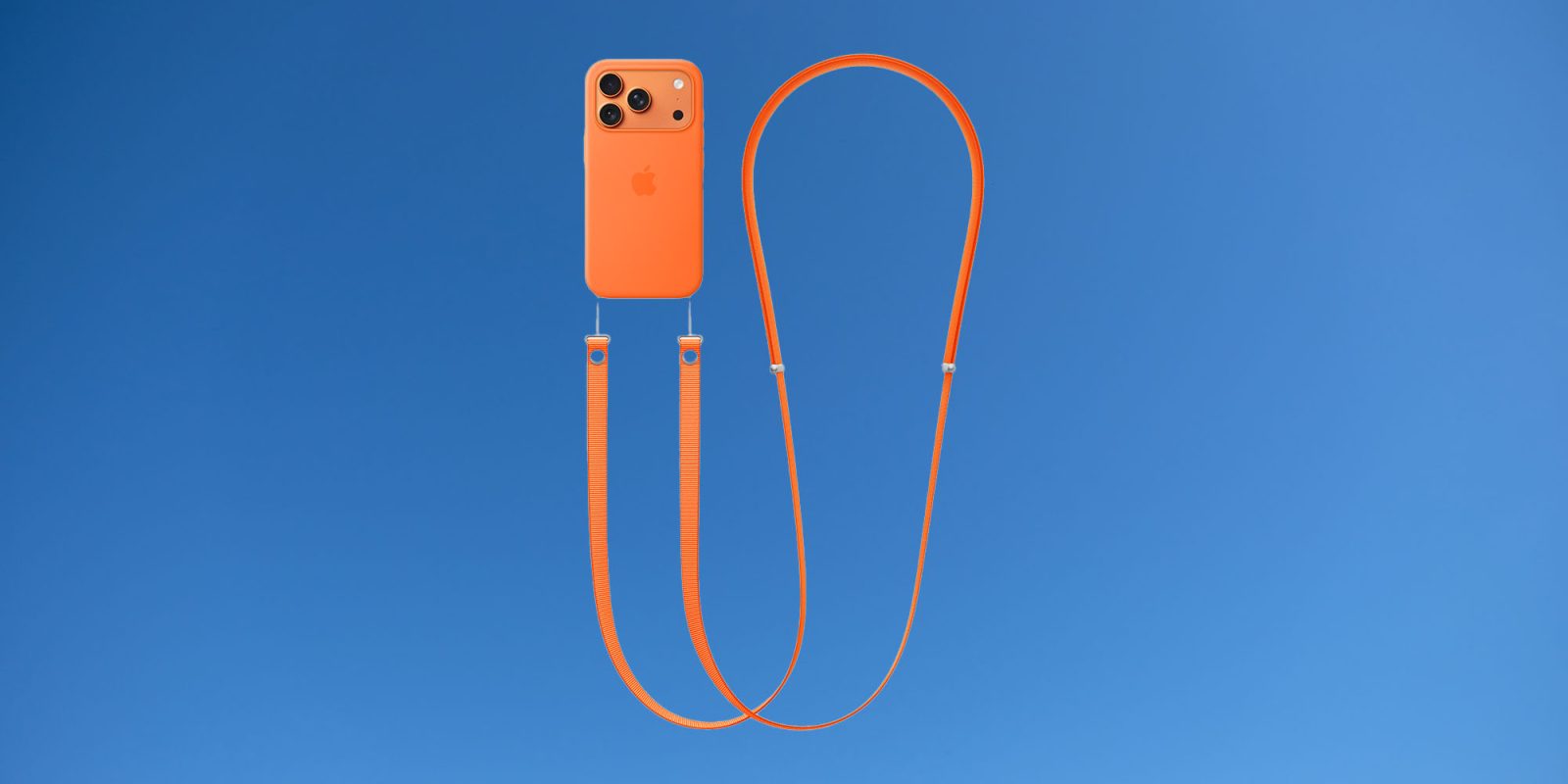 Apple's new Crossbody Strap (shown in orange) makes more sense than we might think
