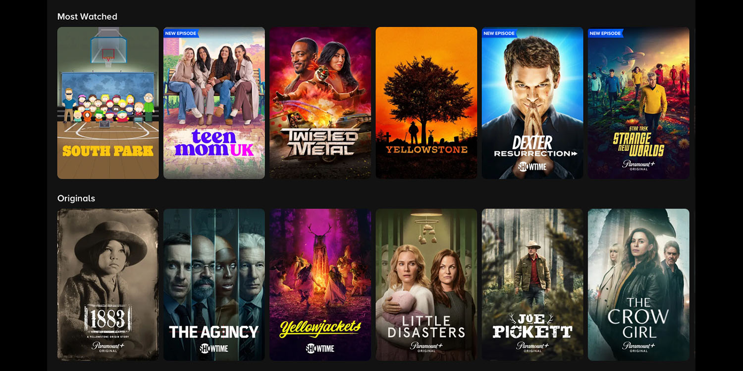 Paramount Plus annual plans half-price for limited time, from $30 | Popular shows shown