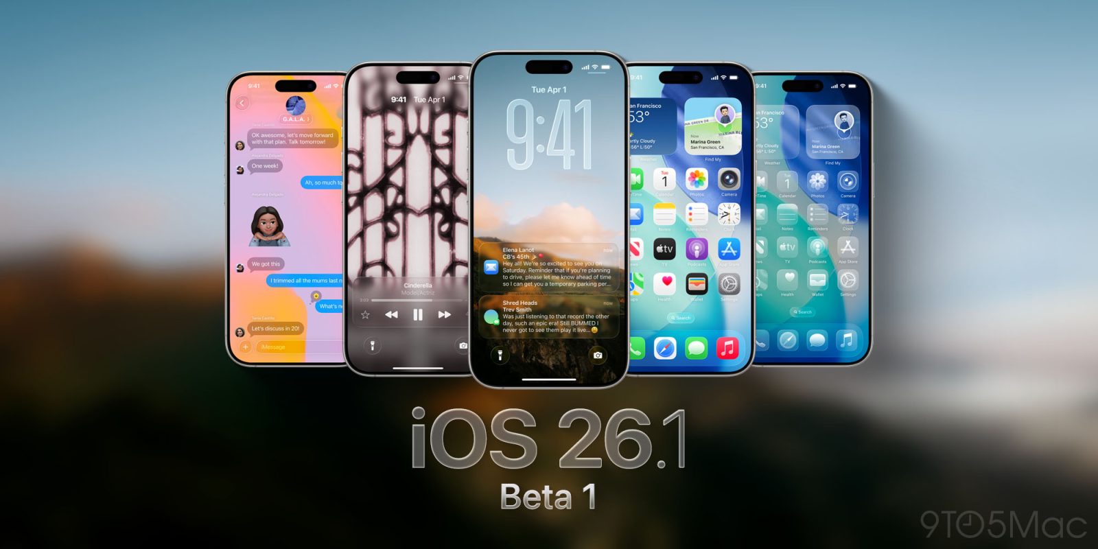 iOS 26.1 beta 1