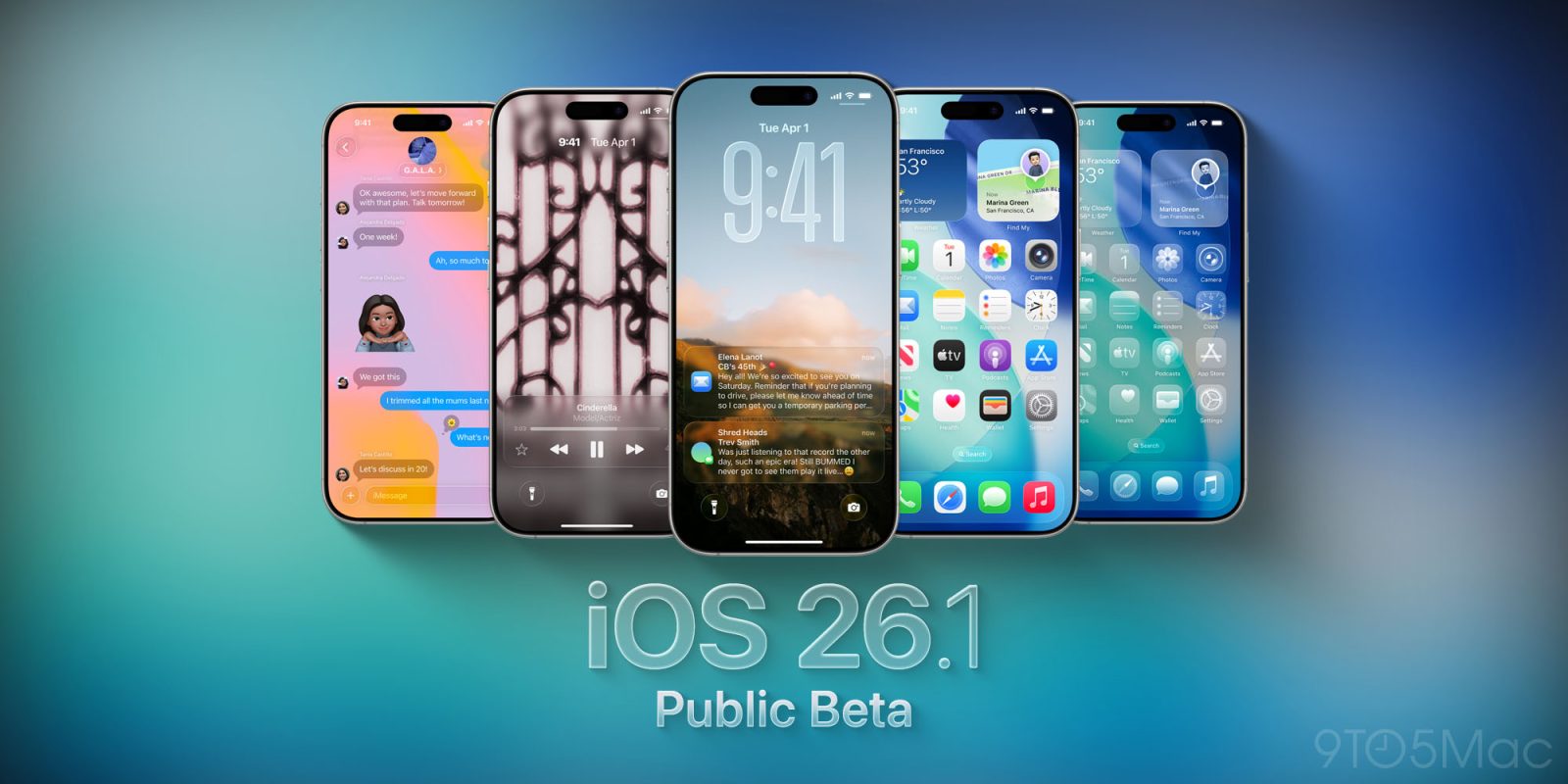 iOS 26.1 public beta
