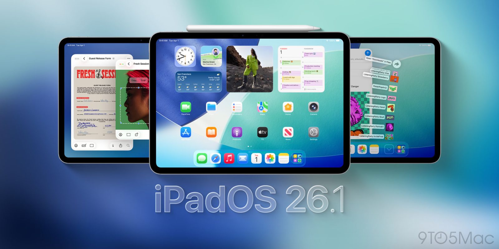 iPadOS 26.1 hero
