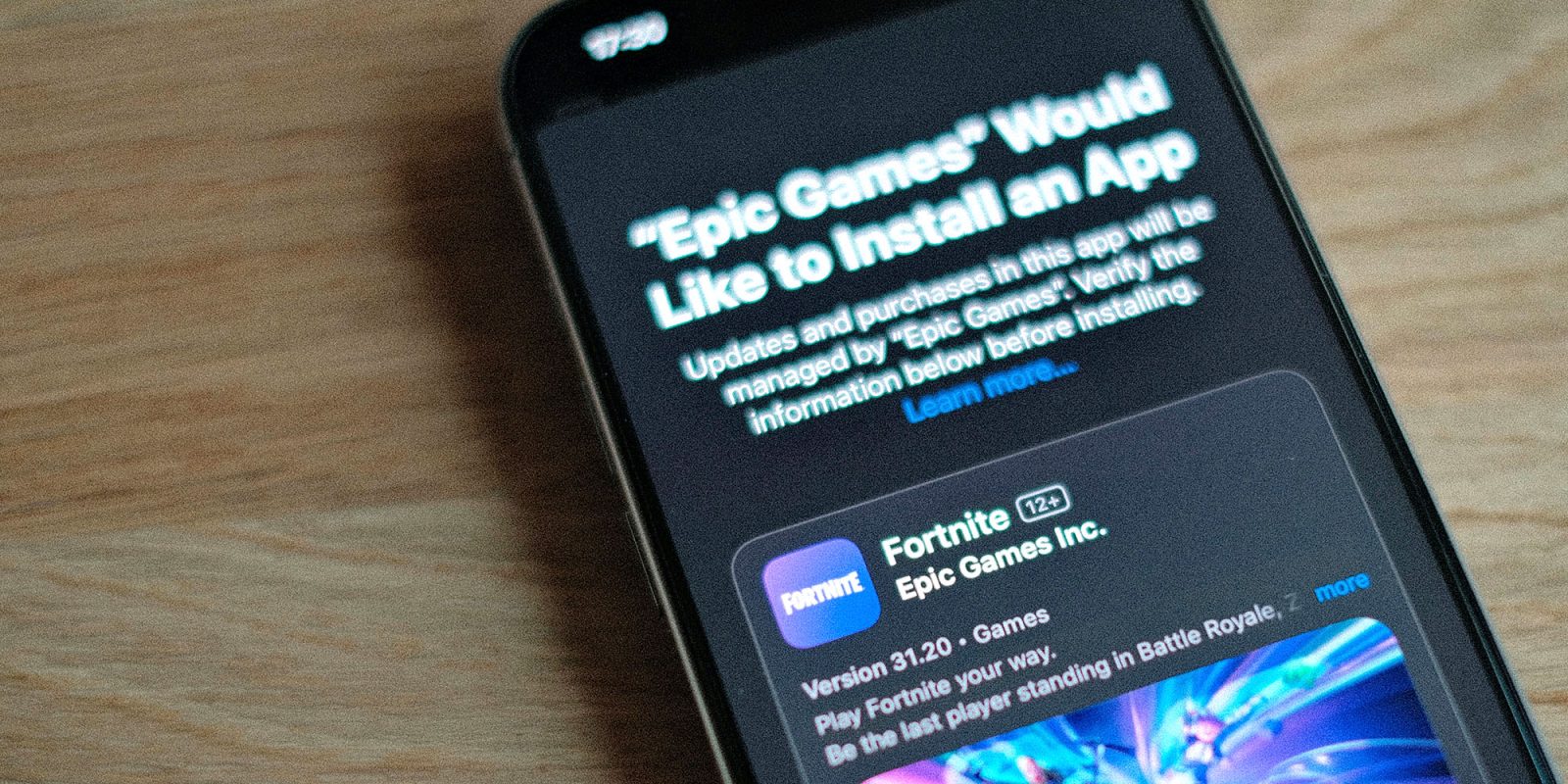 Apple says Epic Games is seeking a free ride, as we await latest court ruling | Permission screen on third-party app install