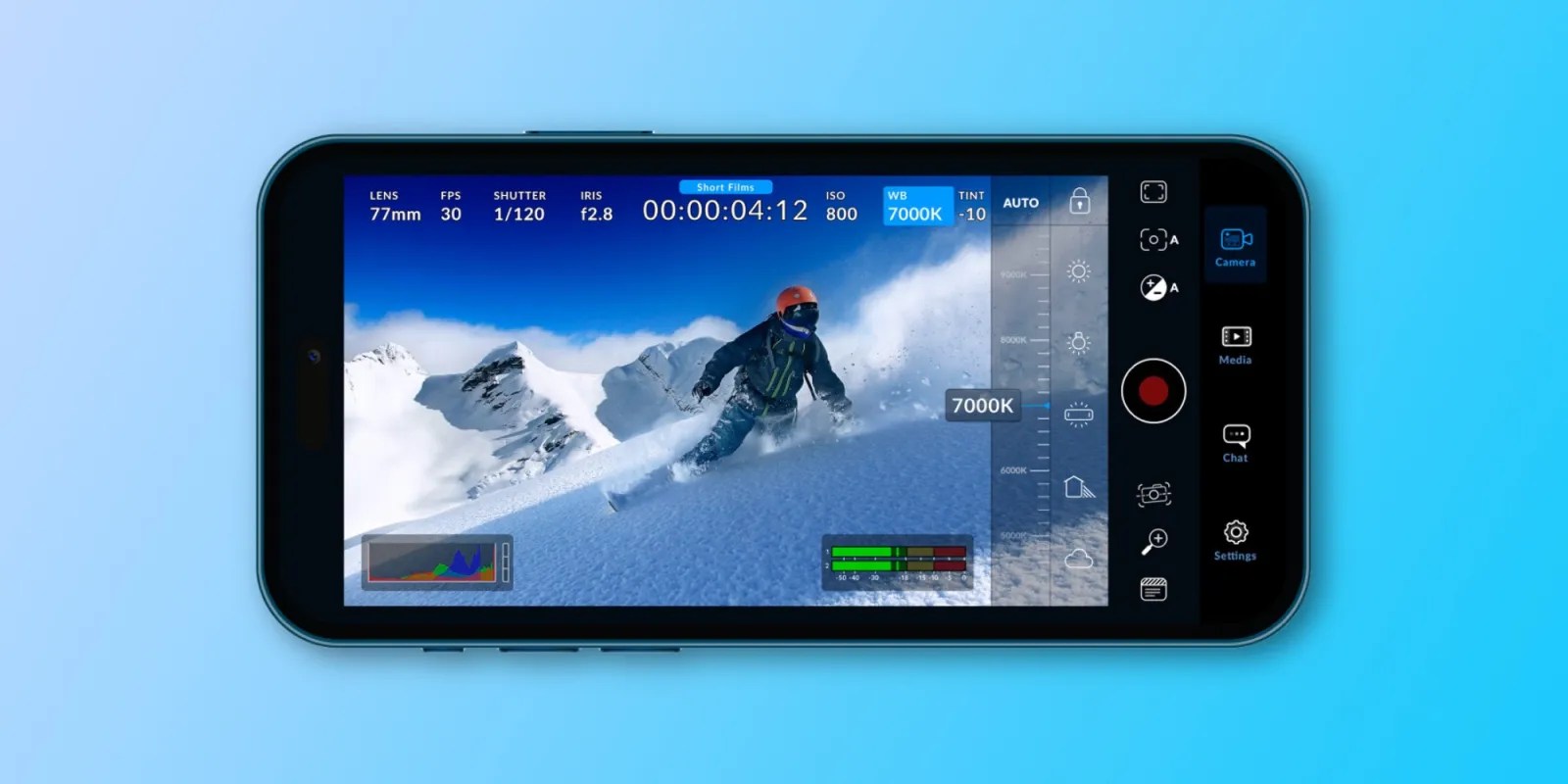 Here are some of my favorite third-party apps for iPhone and Mac | Blackmagic camera app shown