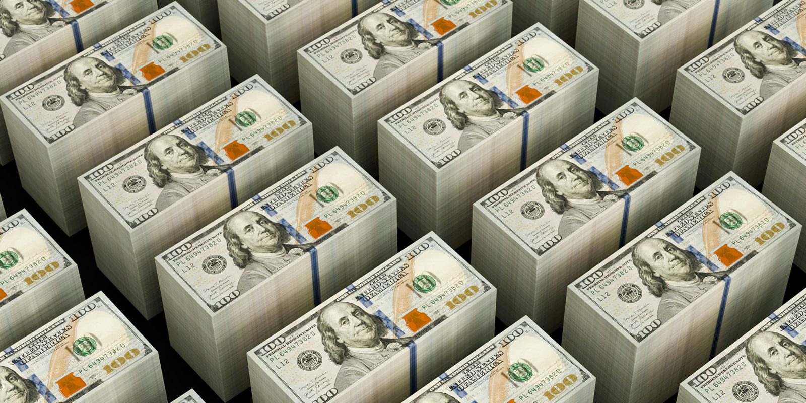 Protect yourself from scams as Venmo and PayPal complete hook up | Photo shows stacks of $100 bills