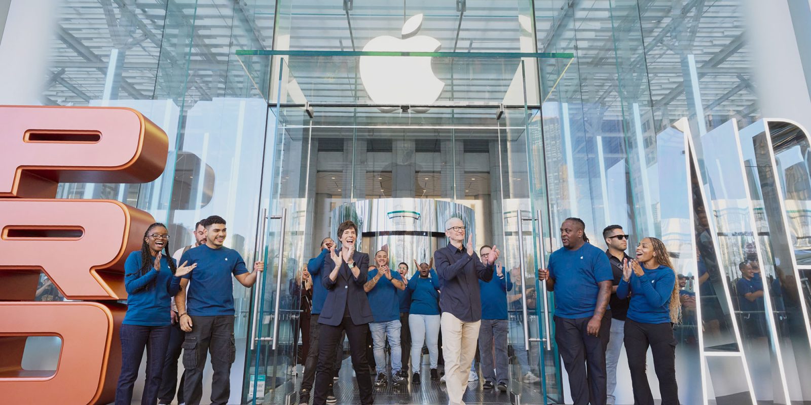 Tim Cook (seen here at an Apple Store) just turned 65, renewing speculation about his successor as CEO