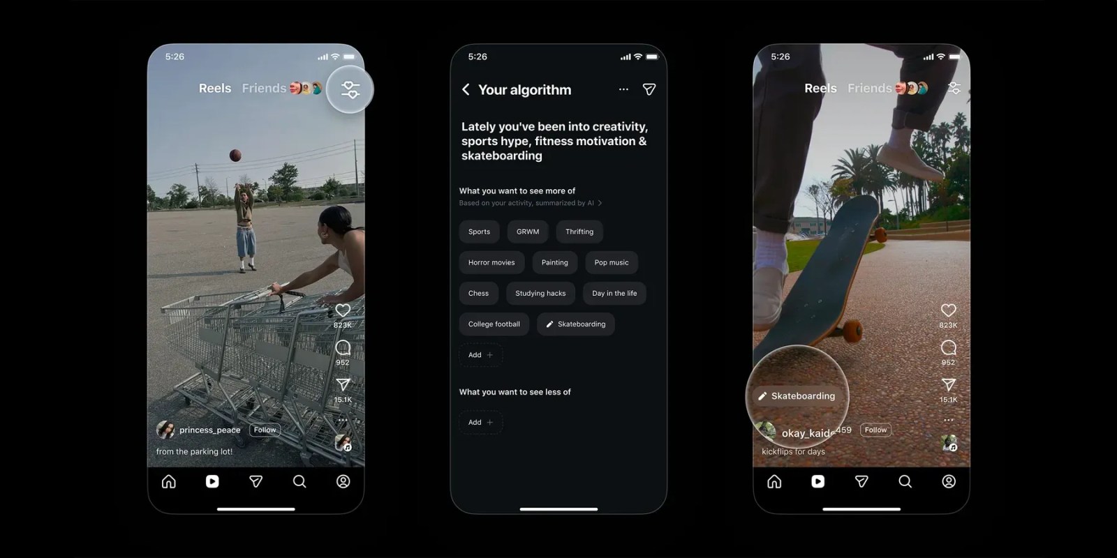 Instagram now lets you take control of your feed (screen grabs shown)