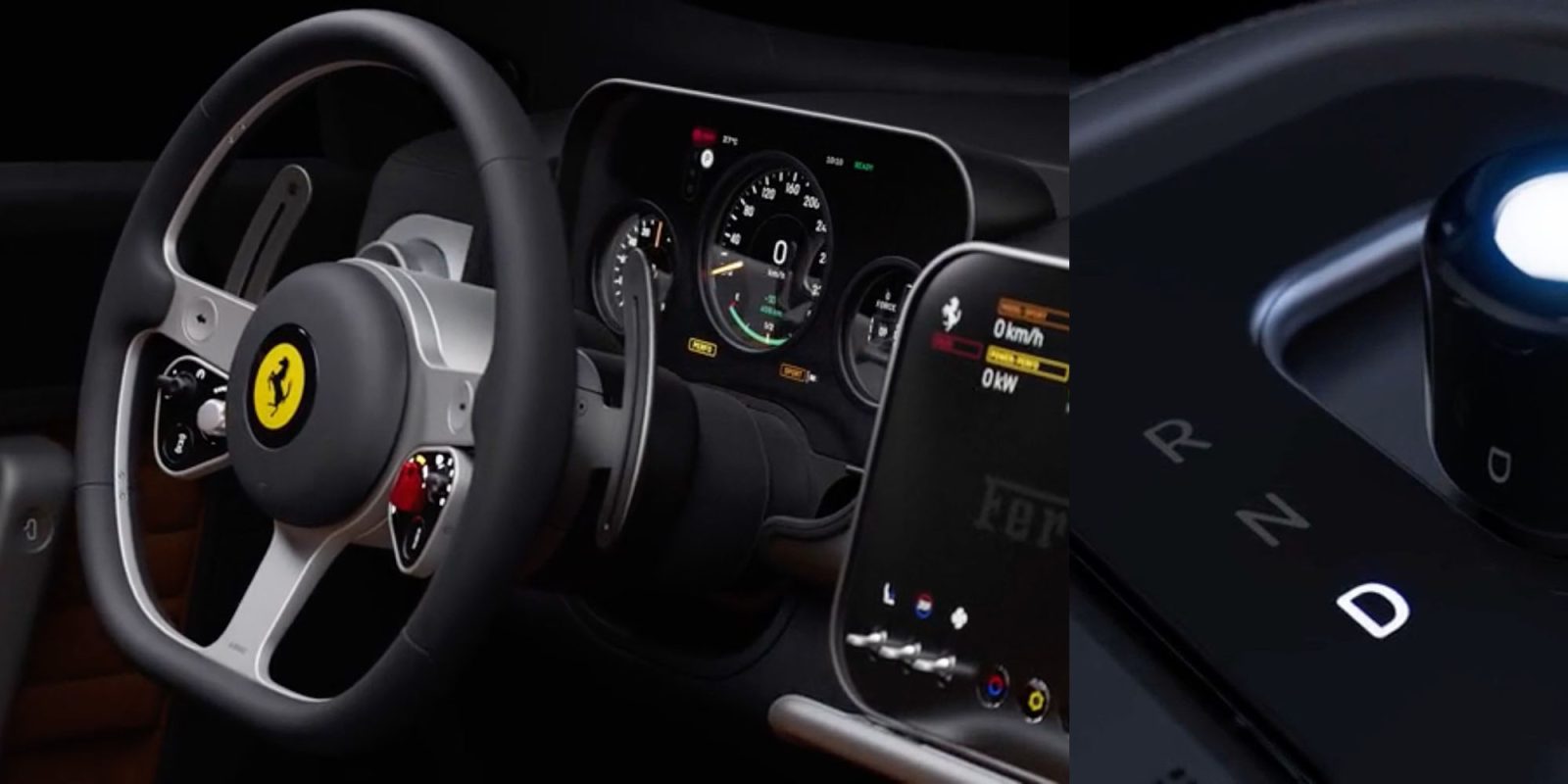 Jony Ive Ferrari interior (shown) might be a glimpse of the Apple Car that never was