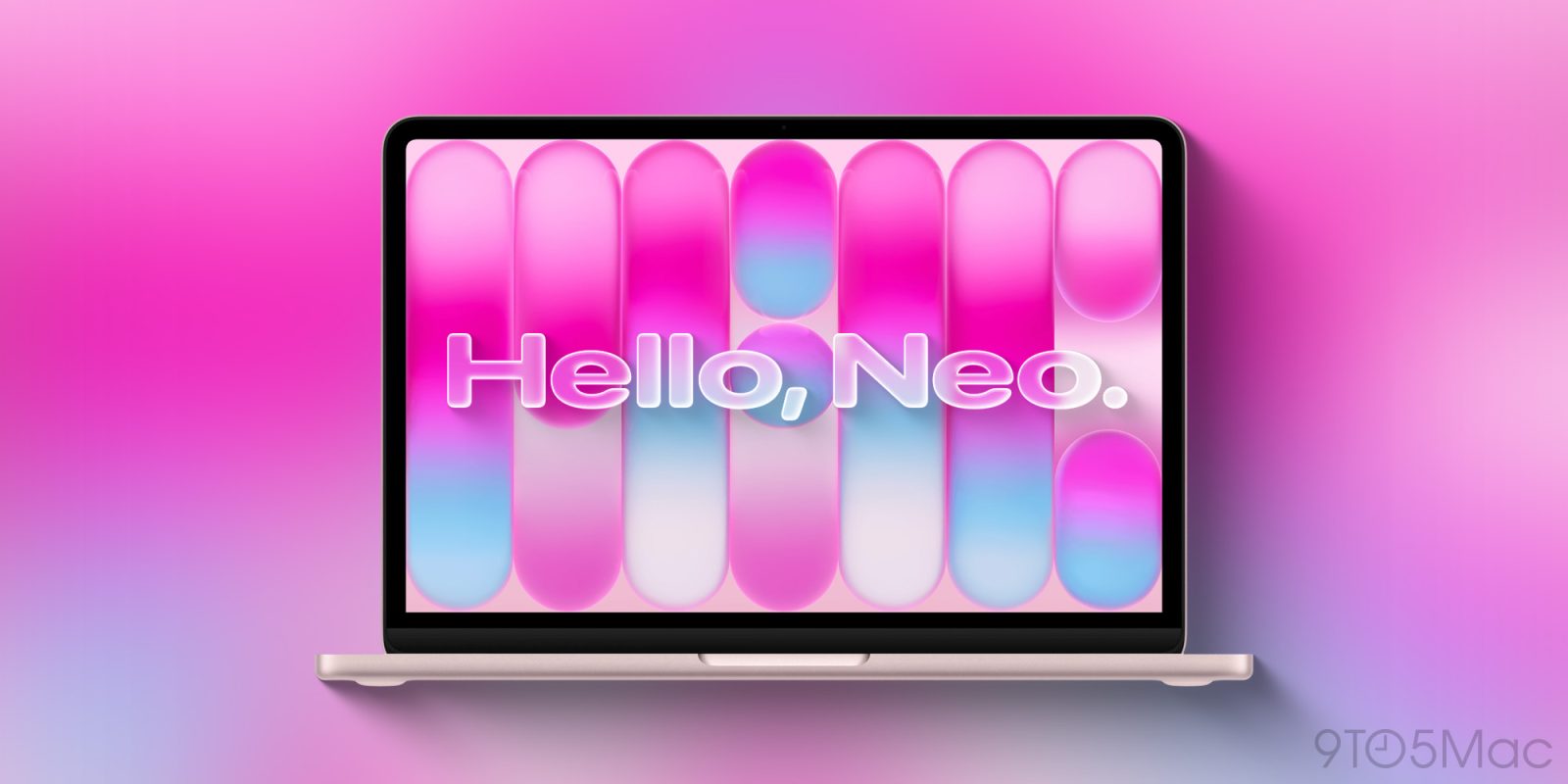 Hello, Neo MacBook Neo blush